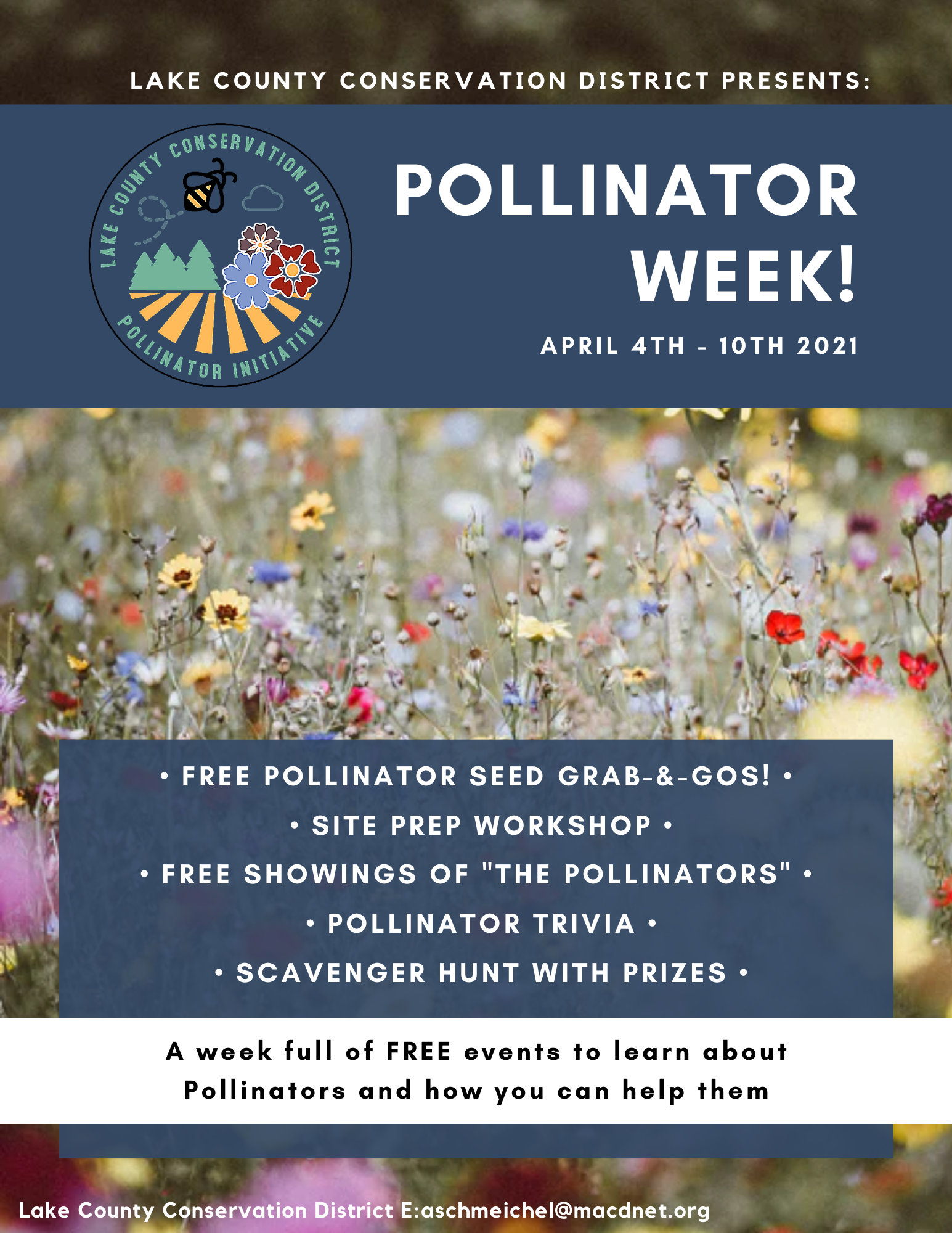Pollinator Week Email LCCDβs Pollinator Week! β Lake County Conservation District